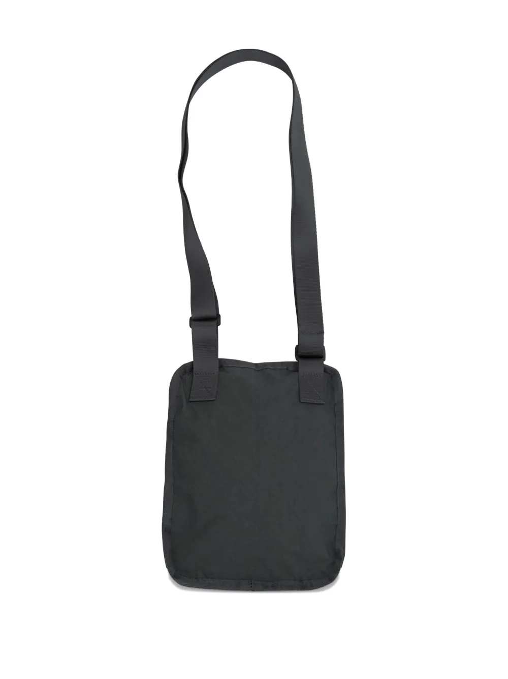 C.P. Company logo embroidered messenger bag - Grijs