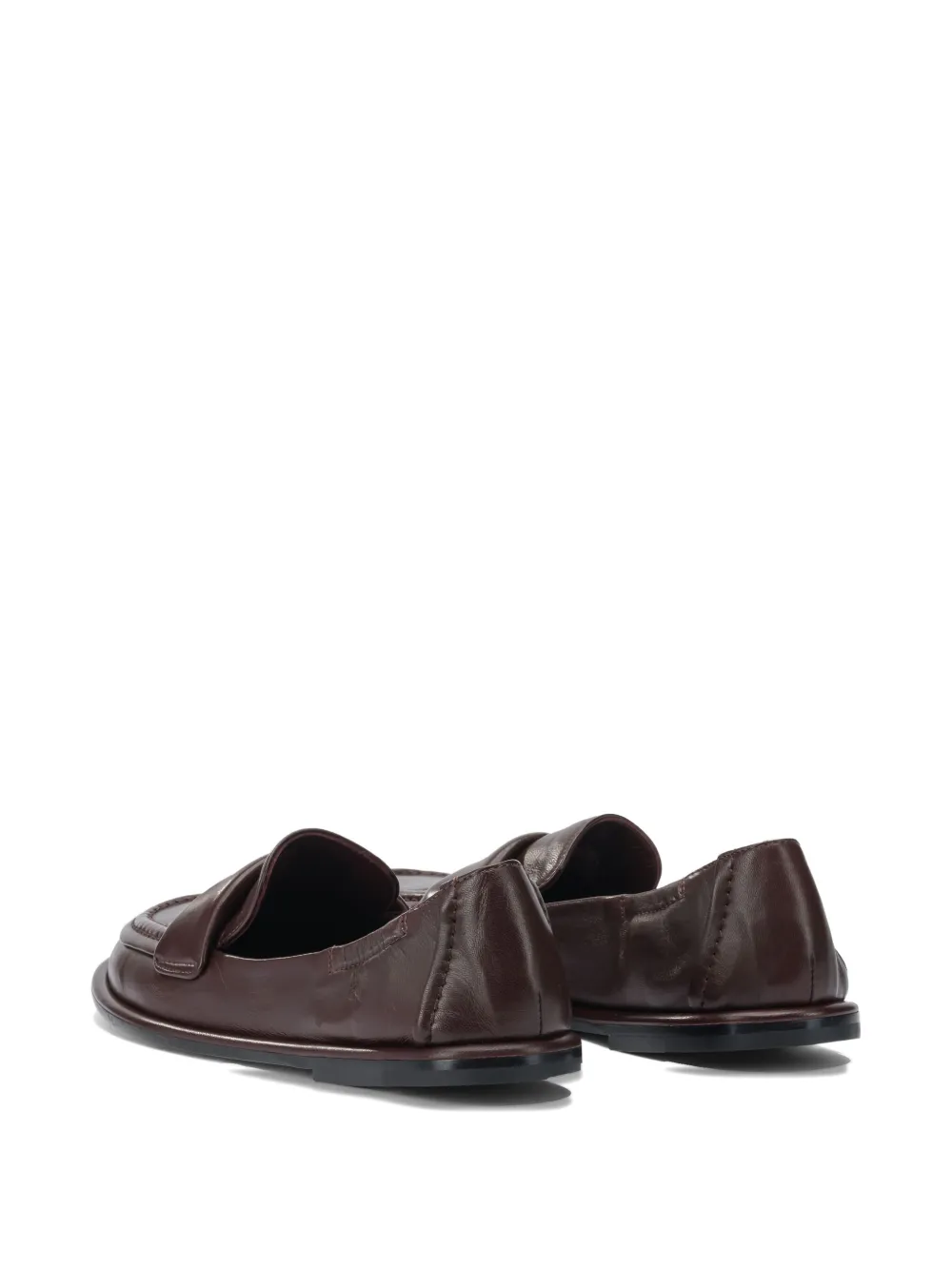 Pomme D´Or Loafers met lus-detail Rood