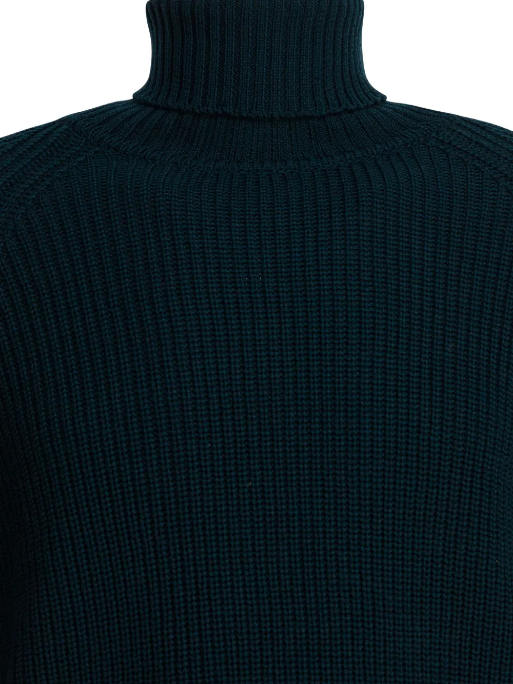 Rakkì Ribbed Roll-neck Sweater In Blue