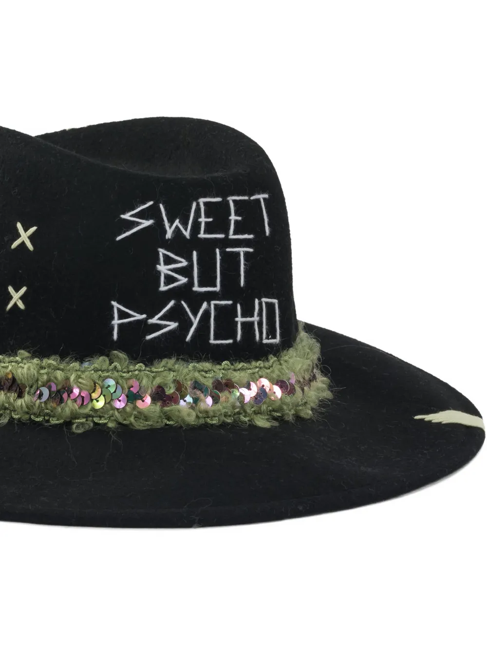 The Hat Gang Sweet But Psyco Hats Black In Brown