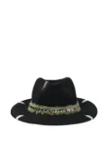 THE HAT GANG sequin trim hat - Black