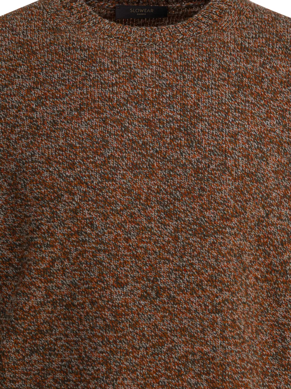 Zanone Trui met ronde hals Bruin