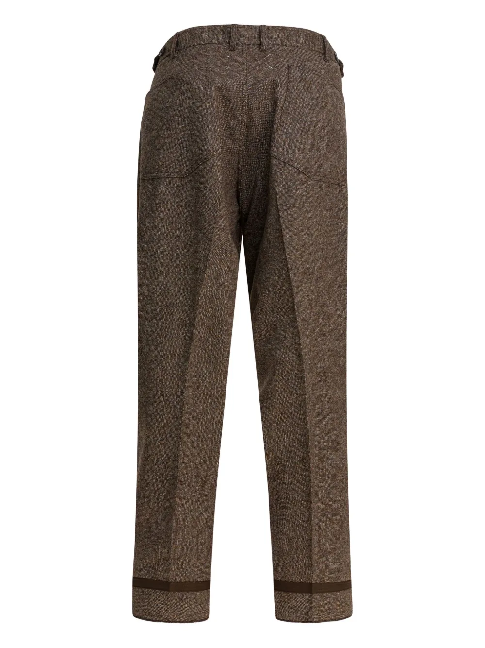 Maison Margiela belt loops trousers - Bruin