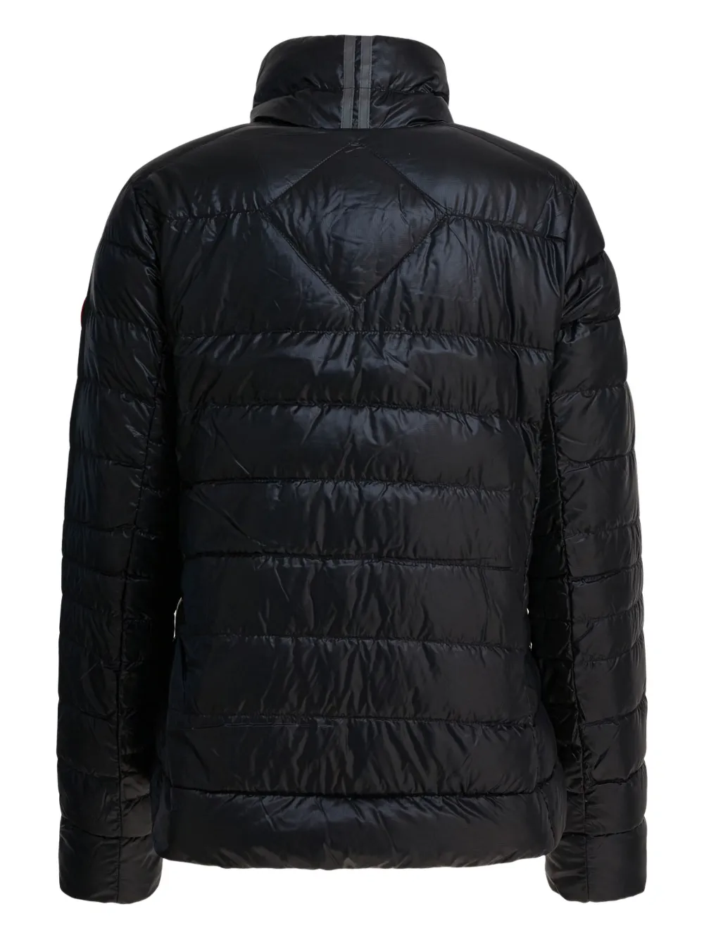 Canada Goose Quilted Long Sleeve High Collar Jacket In Black
