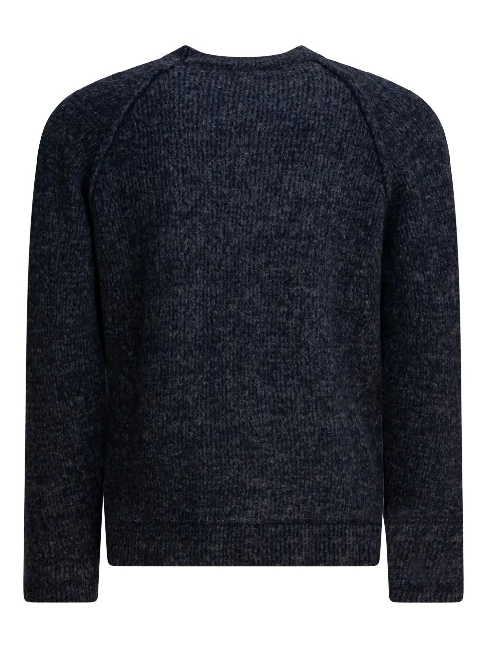 Rakkì Rakki Wool Crew Neck Sweater In Blue