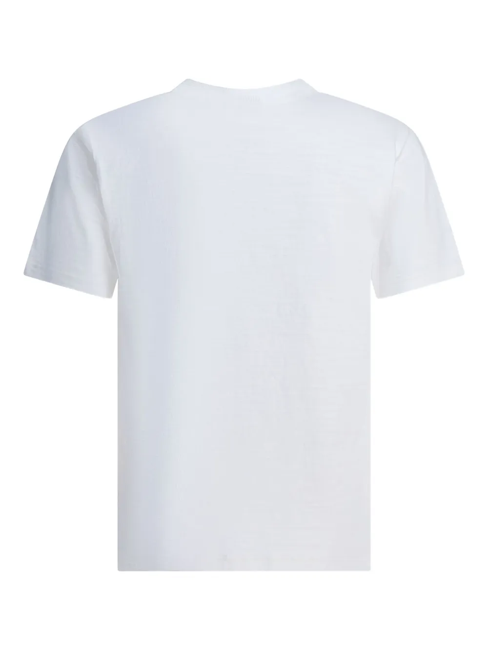 Buzz Ricksons cotton Henley T-shirt - Wit