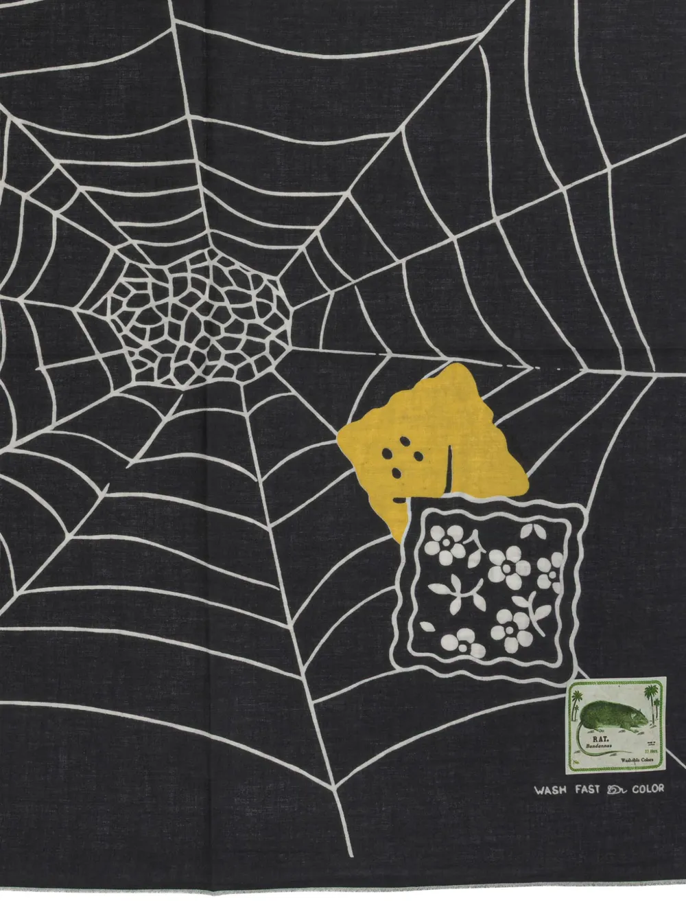 KAPITAL spiderweb graphic-print bandana | Image 2