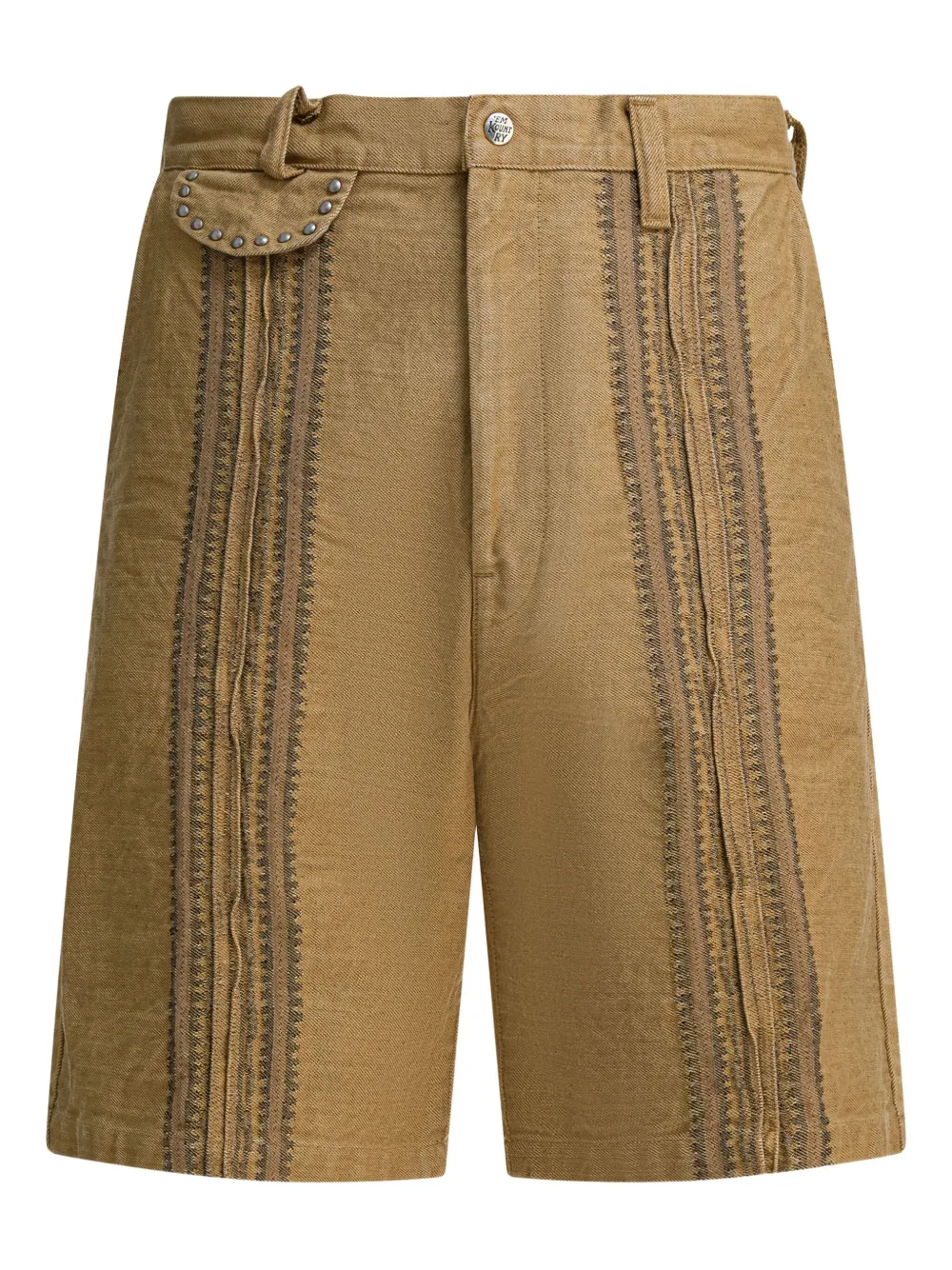 KAPITAL shorts con paneles y apliques | neutro | Image 1