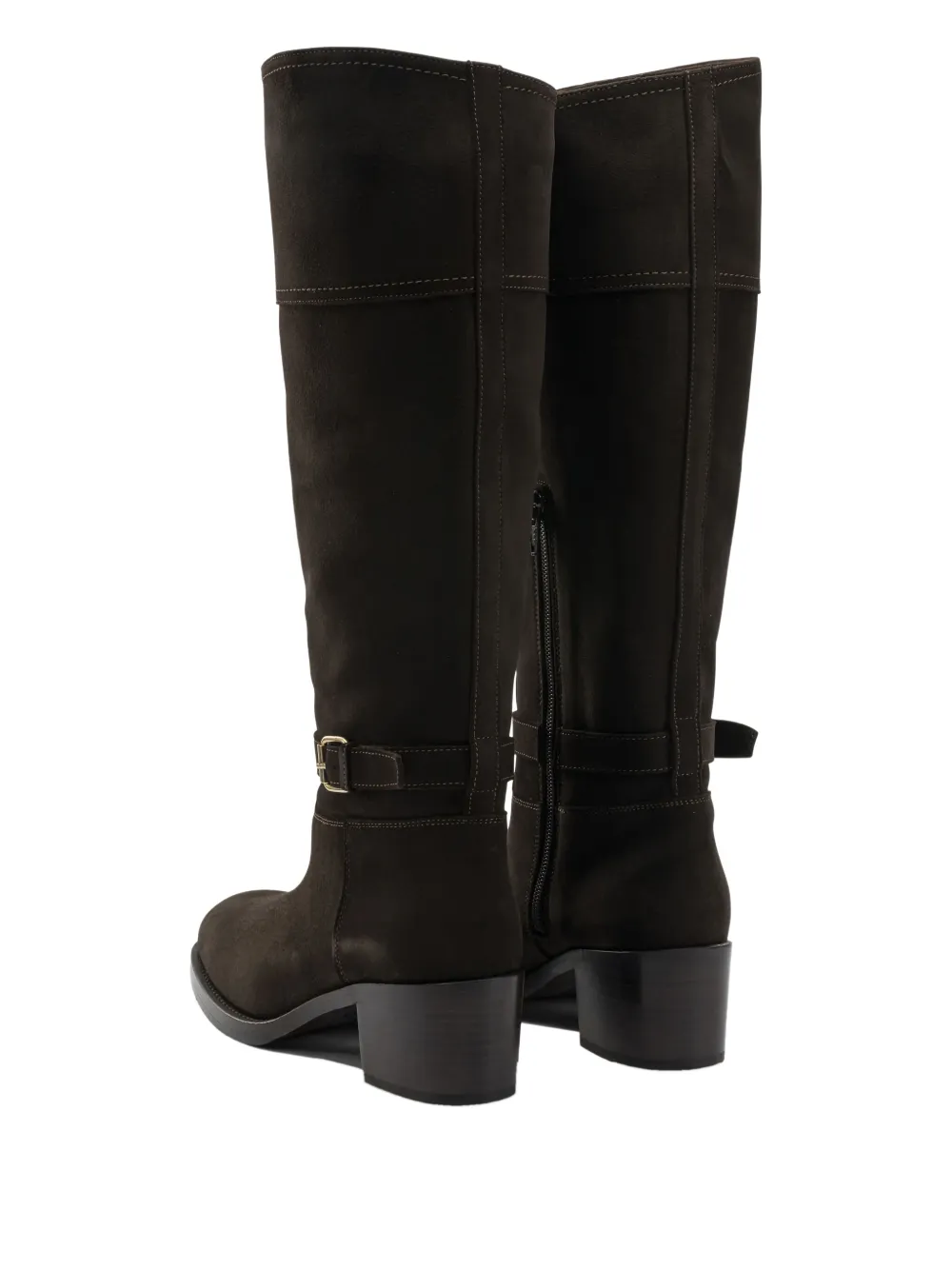 Maretto Laarzen met gespbandje Bruin