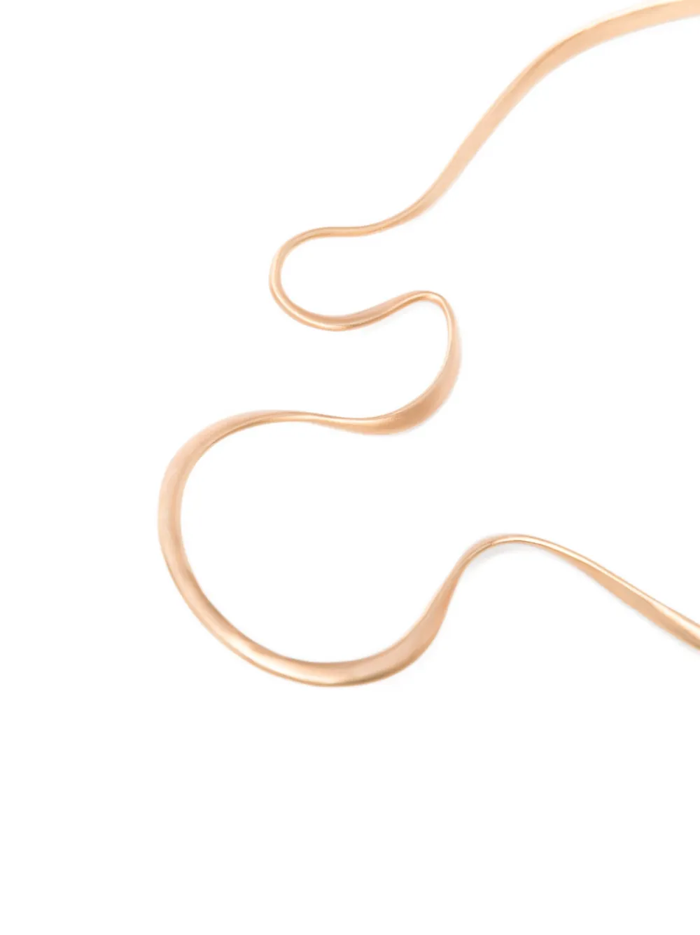 Cult Gaia Suni sculpted necklace - Goud