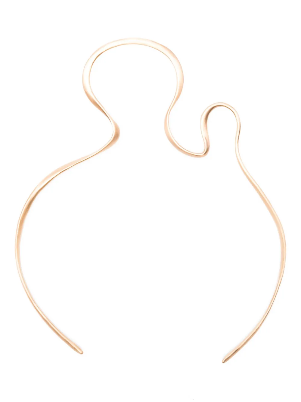 Cult Gaia Suni Sculpted Necklace In Gold