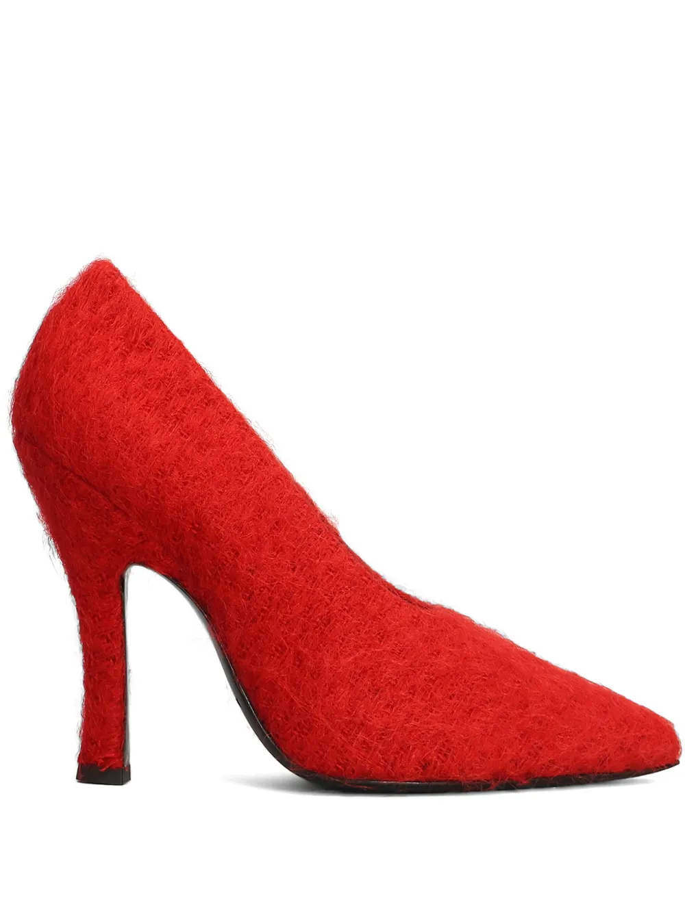 Magda Butrym 115 mm pumps met puntige neus Rood