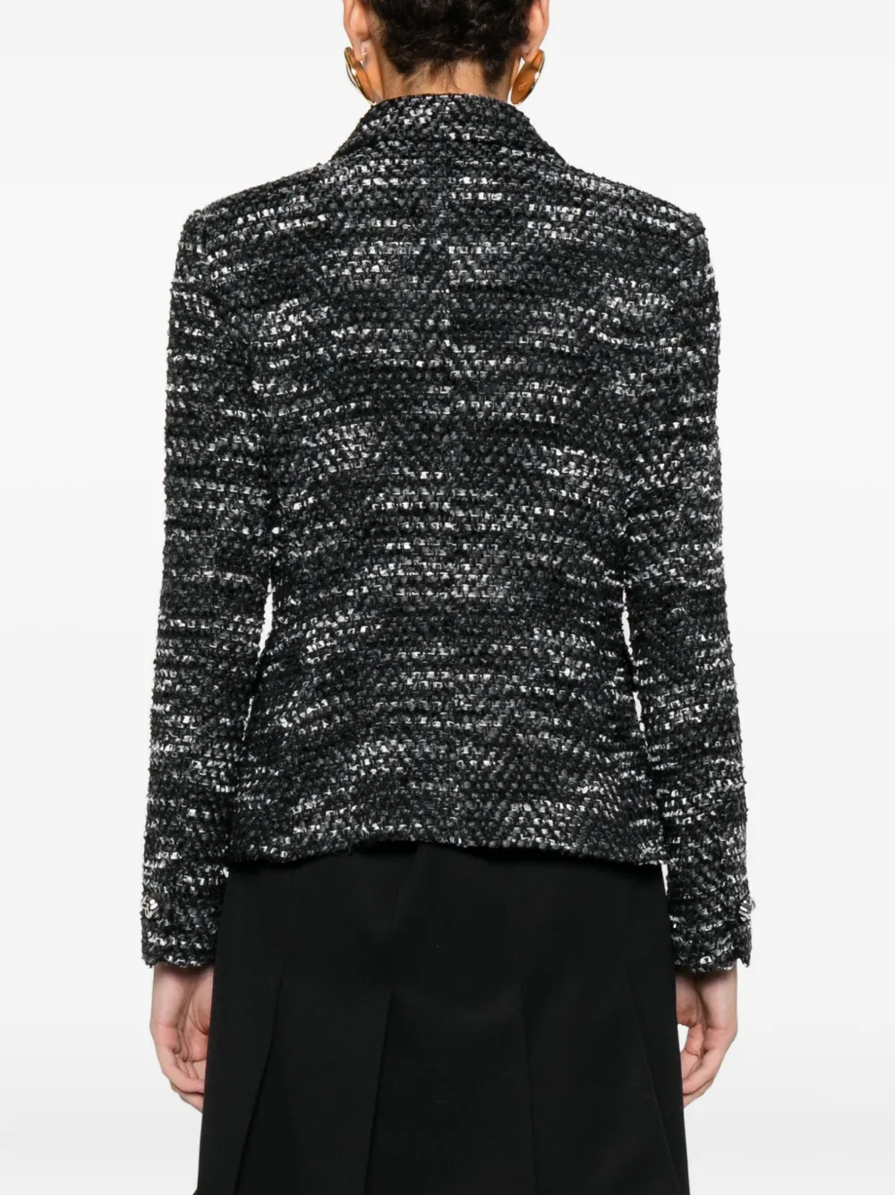 Tagliatore Jack met knoopsluiting en textuur Zwart