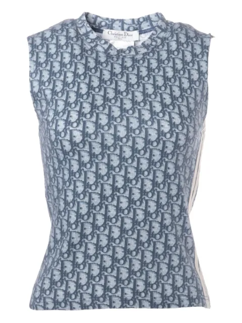 Christian Dior Pre-Owned 2002 Trotter-monogram sleeveless  vest