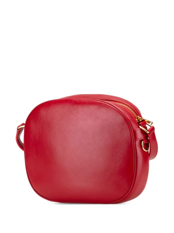 Celine Pre-Owned 2019 Medium Quilted Calfskin C Charm Camera Bag