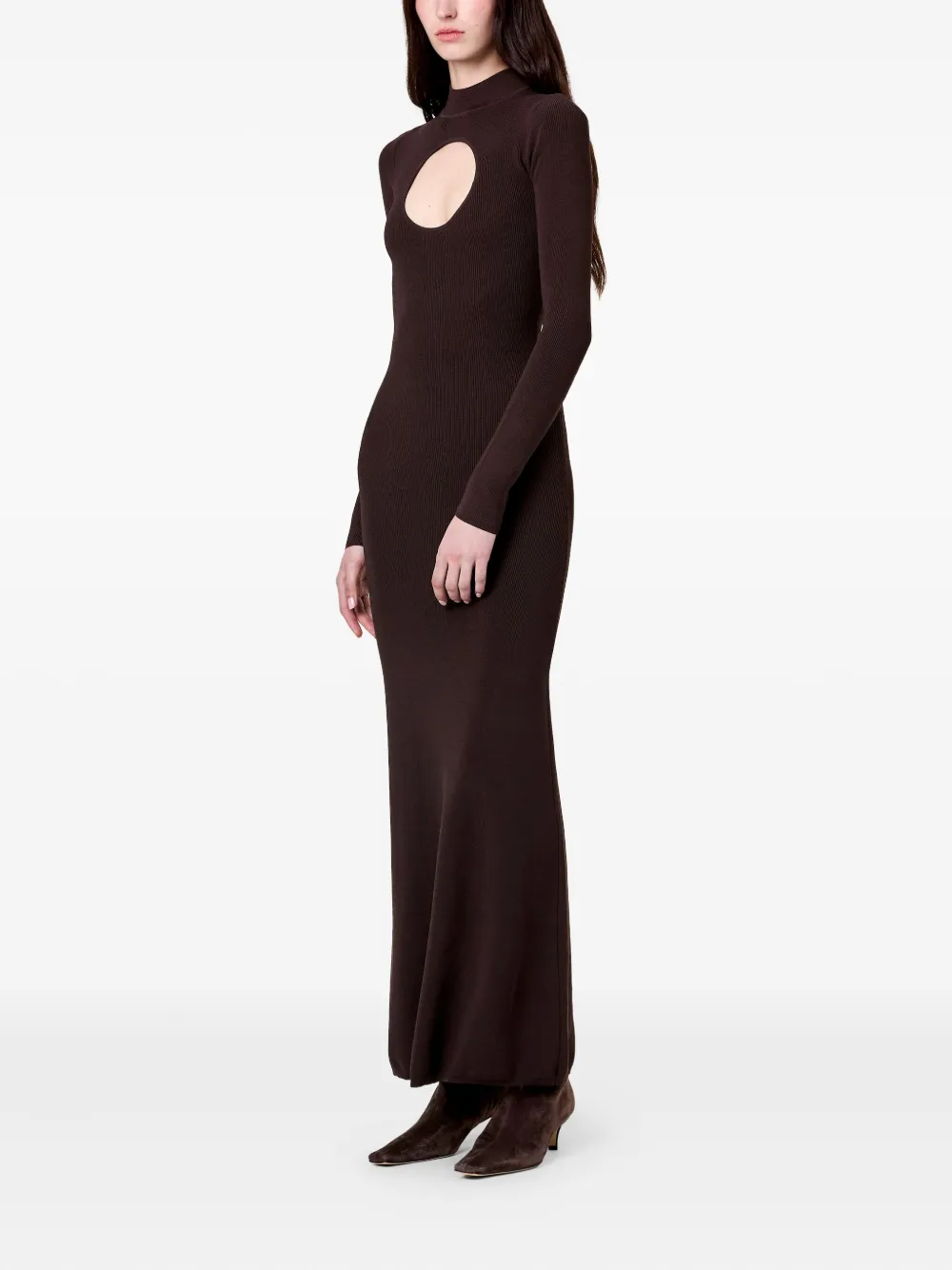  Nicholas Diantha Cut-out Maxi Dress - Brown 