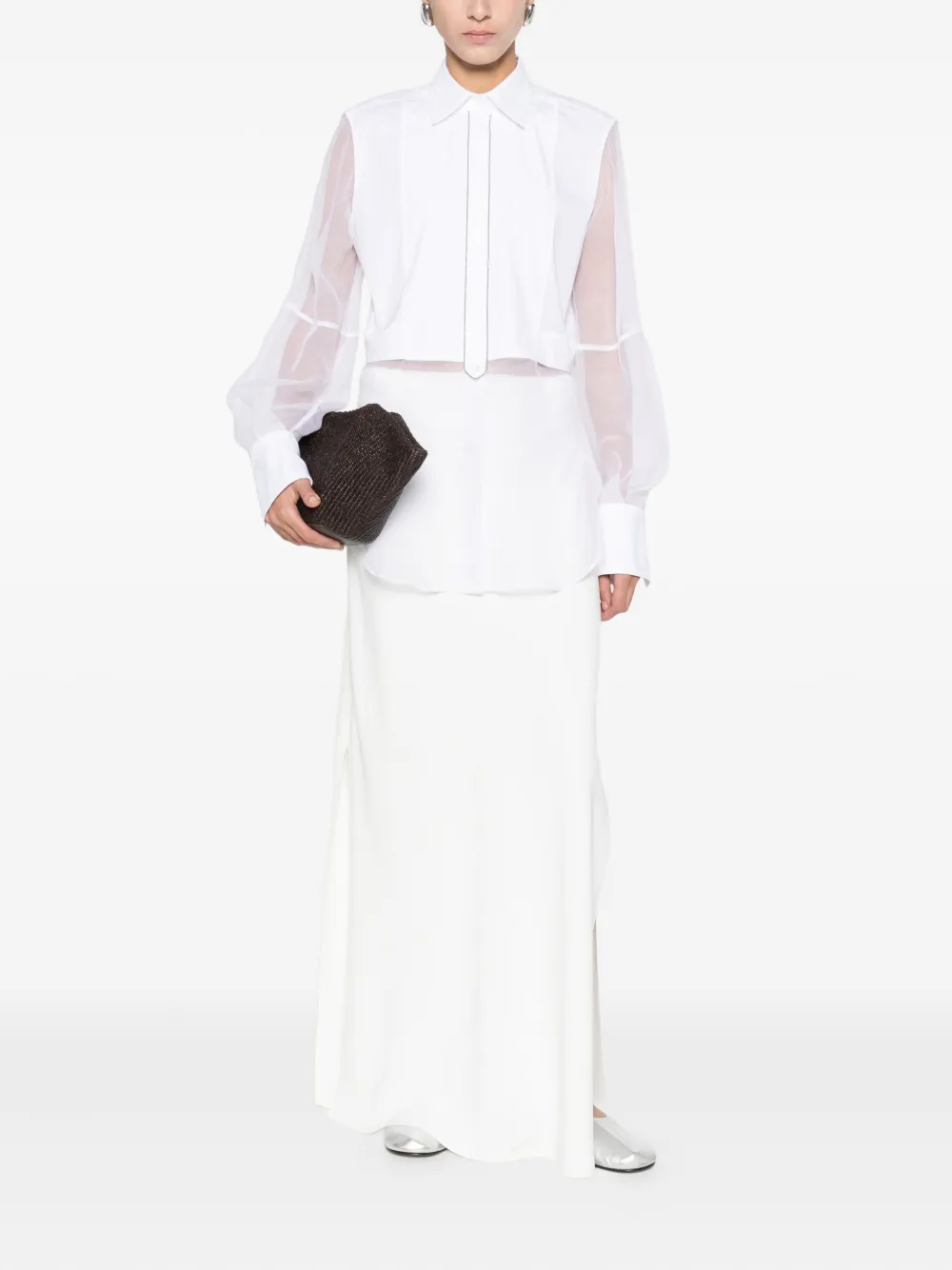 Brunello Cucinelli Katoenen blouse - Wit