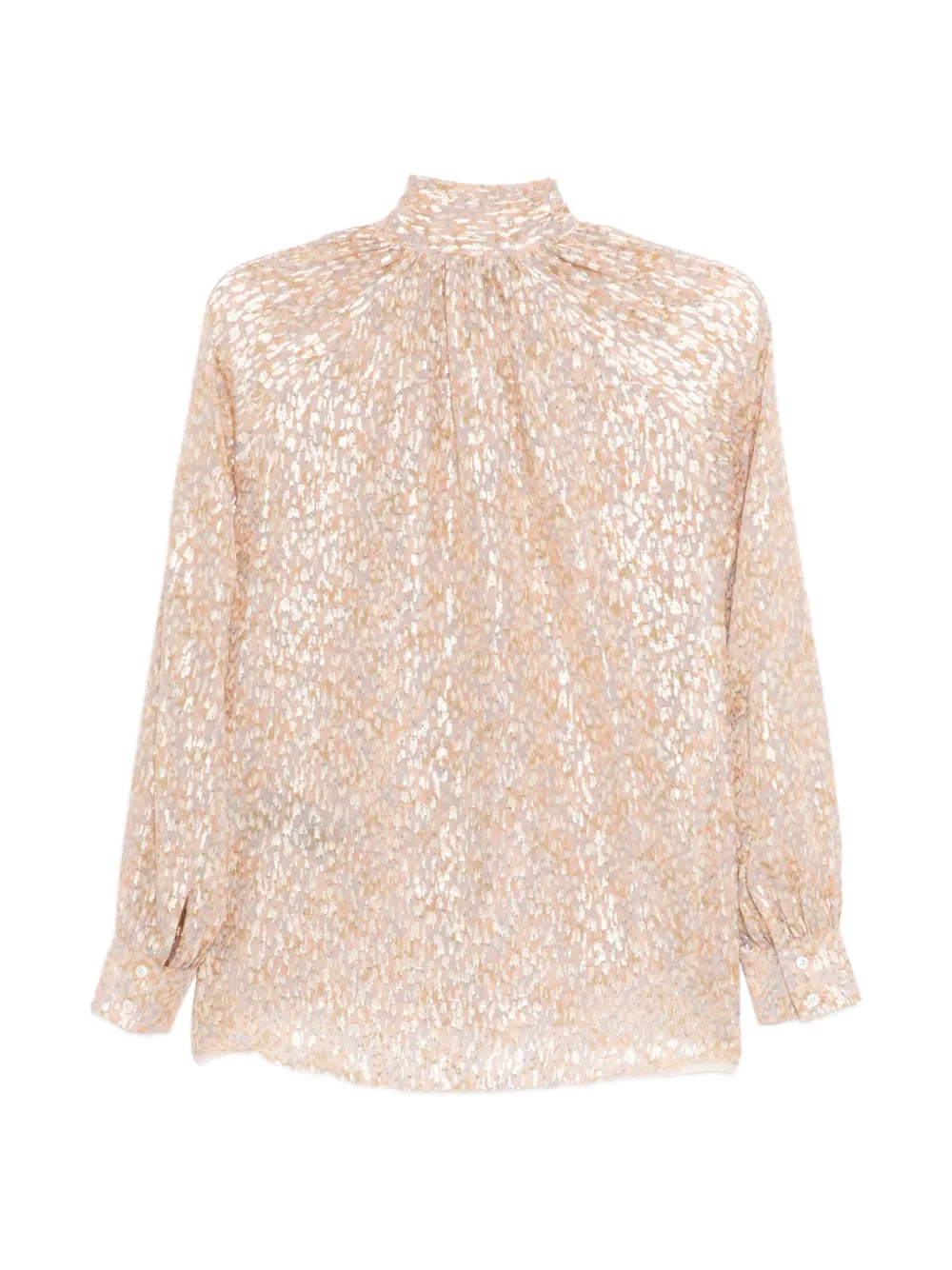  Dice Kayek Bow-tie Shirt - Neutrals 