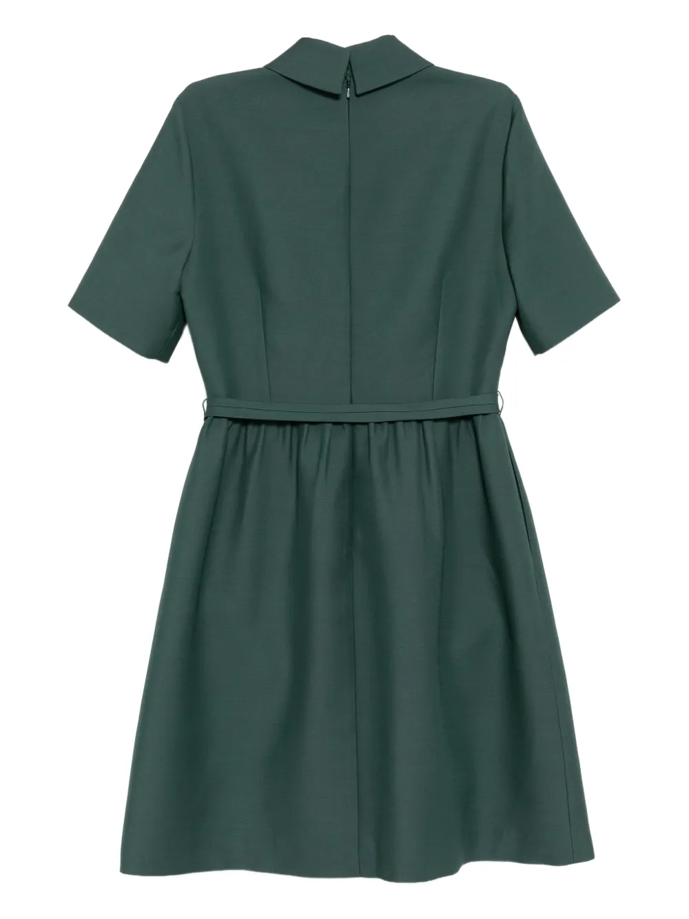 Dice Kayek Wollen midi-jurk - Groen