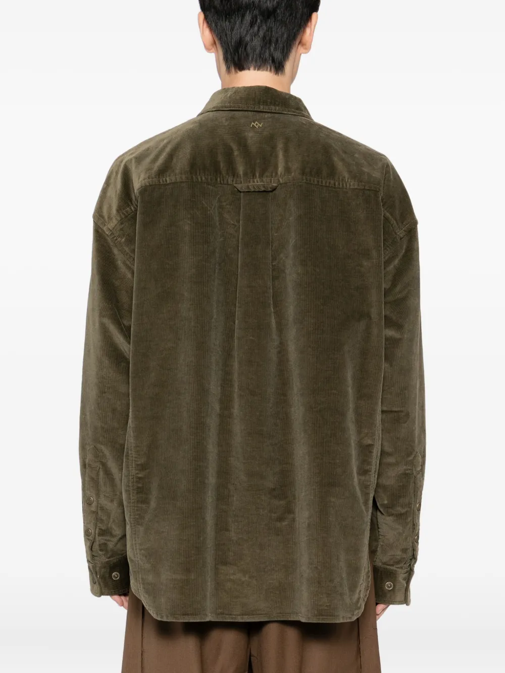 SONGZIO Overhemd met borduurwerk Groen