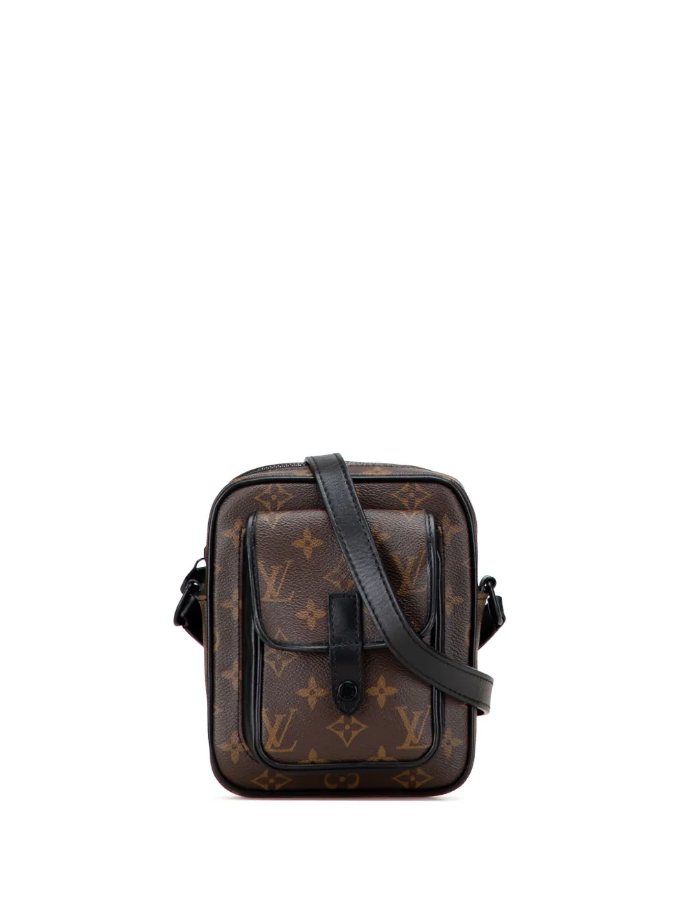Louis Vuitton Pre-Owned 2021-2025 Monogram Macassar Christopher Louis Vuitton Pre-Owned 2021-2025 Monogram Macassar Christopher