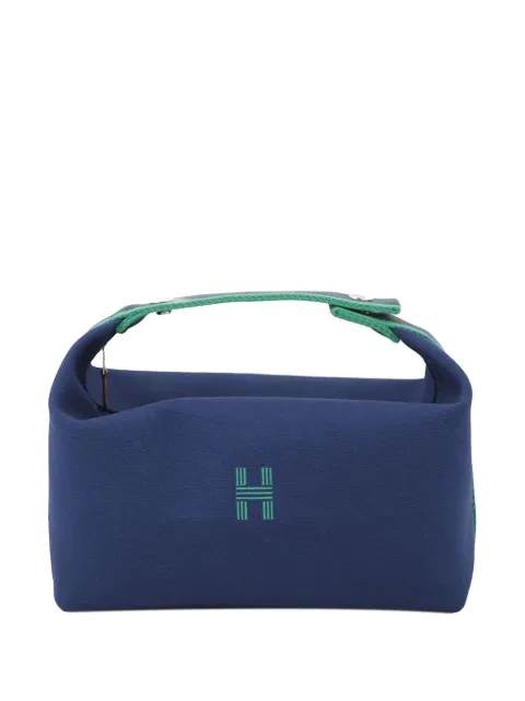 Hermès Pre-Owned 2021-2025 Large Canvas Bride A Brac Case vanity bag