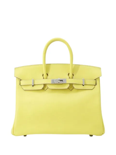 Hermès Pre-Owned 2020 Swift Birkin Retourne 25 handbag