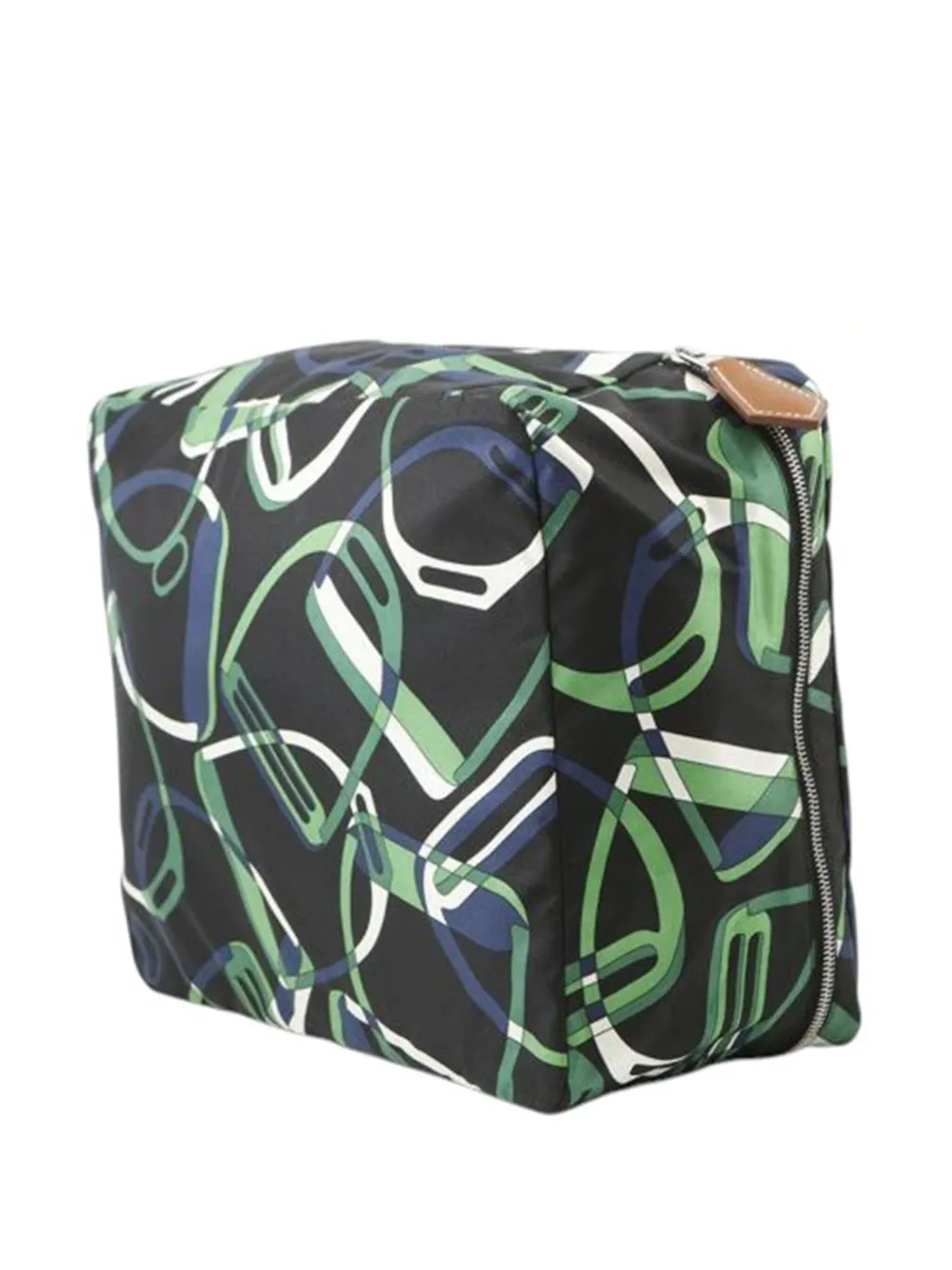 Pre-owned Hermes 2021-2025 Travelsilk Housse De Voyage Pm Pouch In Black