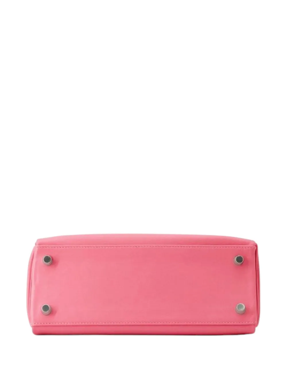 Pre-owned Hermes 2024 Swift Kelly Ii Retourne 25 Satchel In Pink