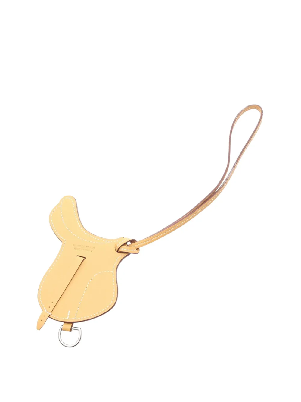 Hermès Pre-Owned 2012-2025 Swift Paddock Selle Horse Saddle Bag Charm Hermès Pre-Owned 2012-2025 Swift Paddock Selle Horse Saddle Bag Charm