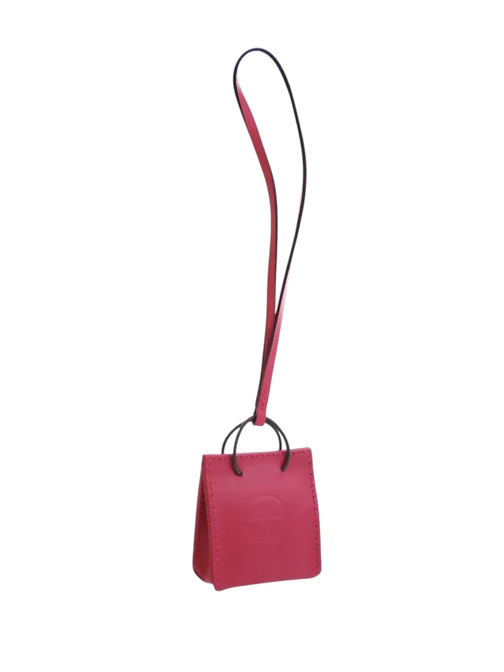 Hermès Pre-Owned 2019-2020 Milo Lambskin Shopping Bag Charm | Image 2