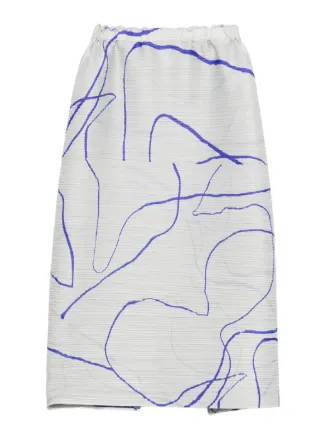 Pleats Please Issey Miyake Pause プリーツスカート | グレー