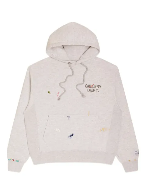 GALLERY DEPT. logo-print long-sleeve hoodie