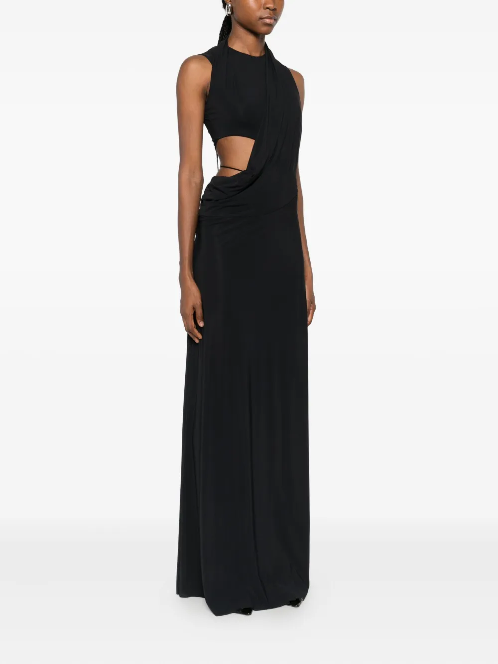 Amazuìn Alex Maxi Dress In Black