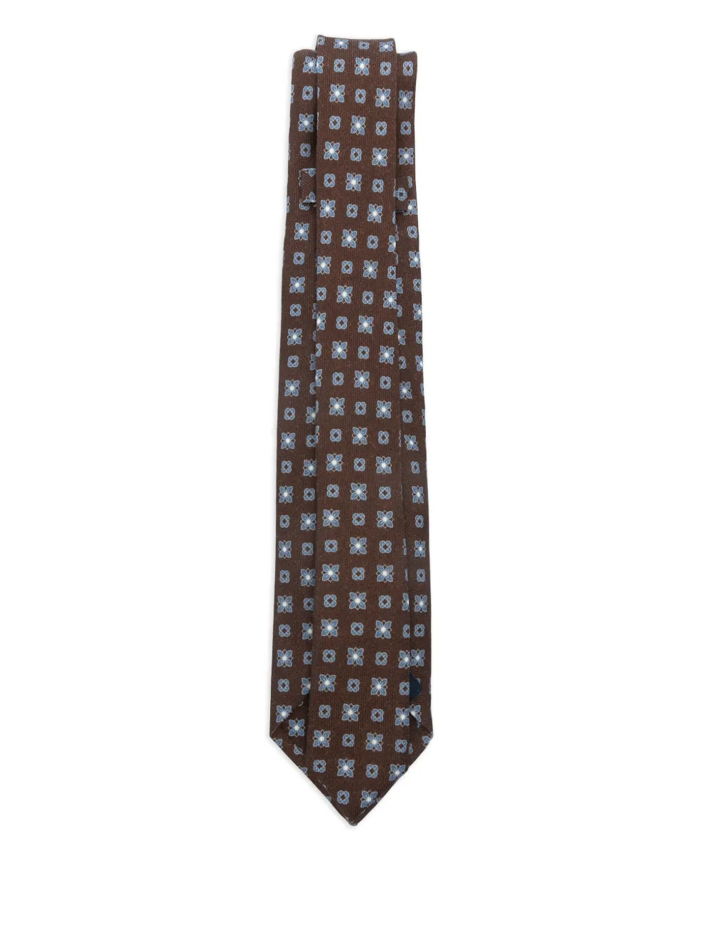 Barba patterned silk tie | Image 2