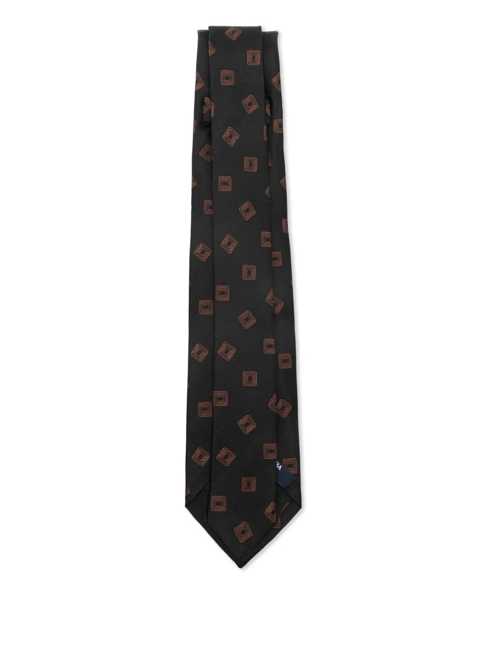 Barba geometric-pattern tie | Image 2