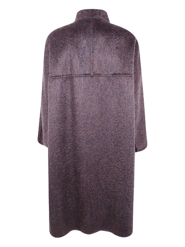 Max Mara ボタンコート | ブラウン | FARFETCH JP