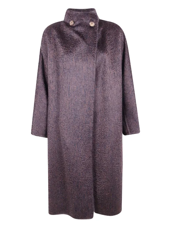 Max Mara ボタンコート | ブラウン | FARFETCH JP