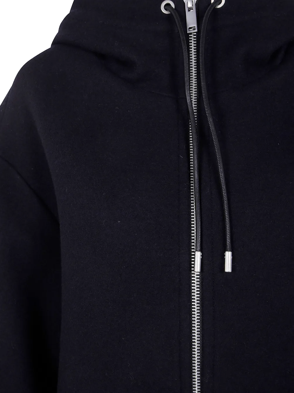 Studio Nicholson Parka With Hood And Drawstring Detail In Multi