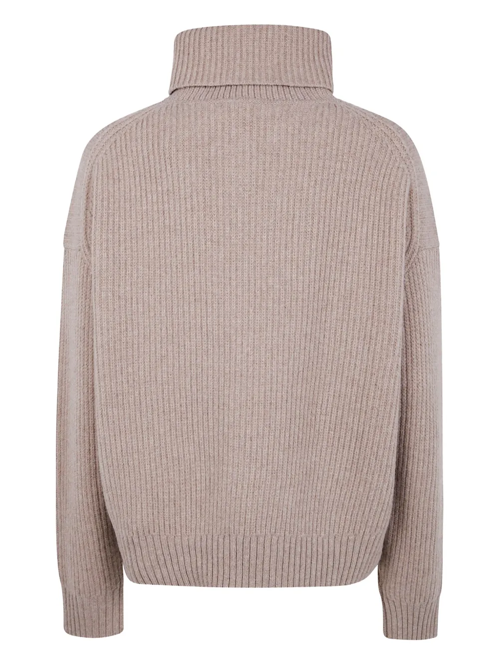 Filippa K Zip Roll-neck Sweater In Neutral