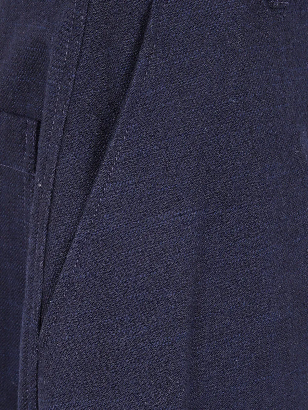 Studio Nicholson Belt Loop Casual Pants In Blue