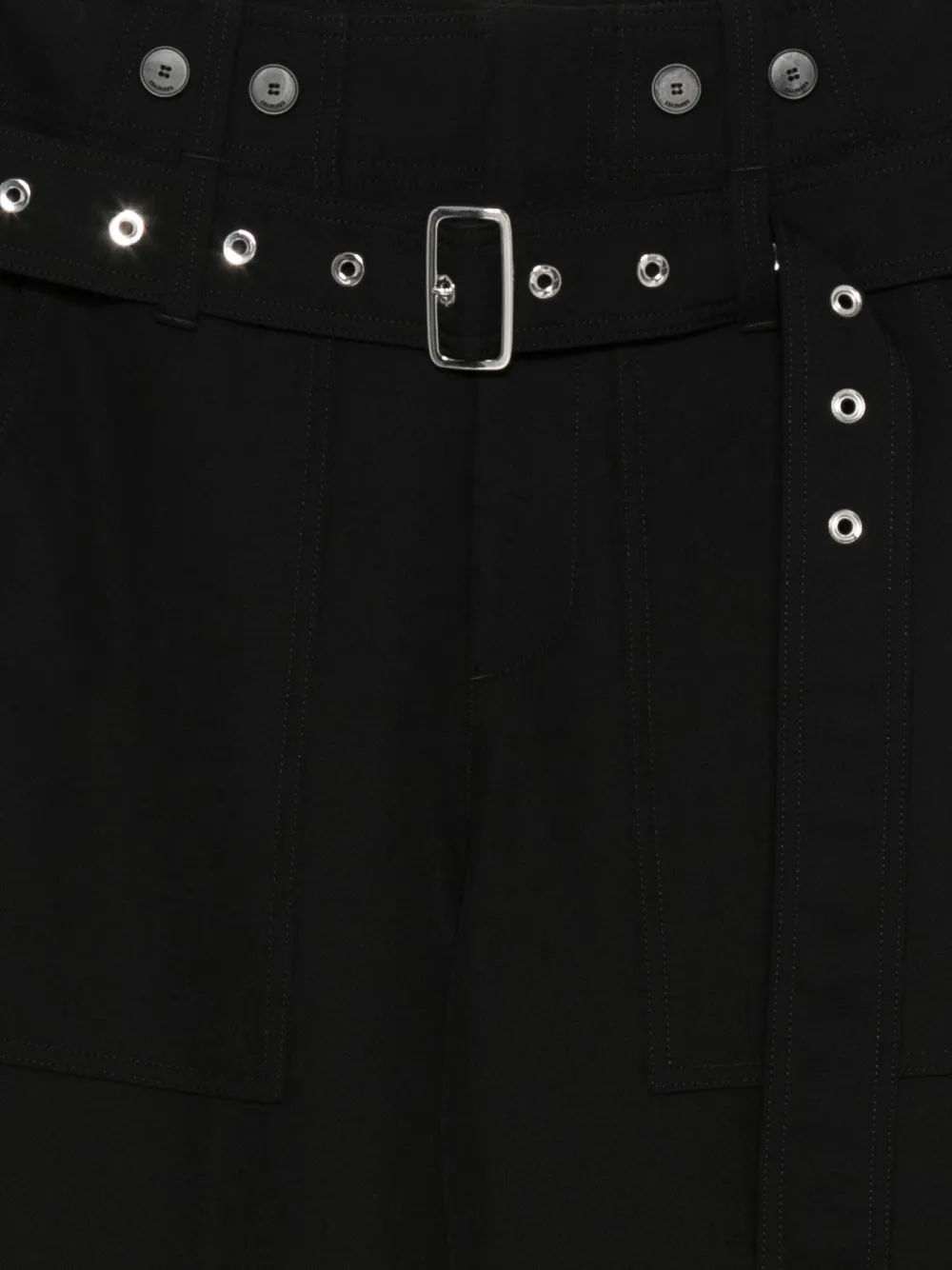 Seafarer Broek met wijde pijpen Zwart