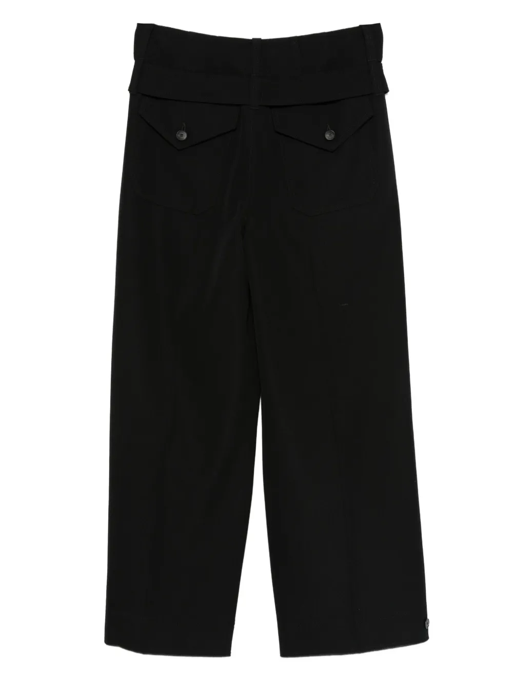 Seafarer Broek met wijde pijpen Zwart