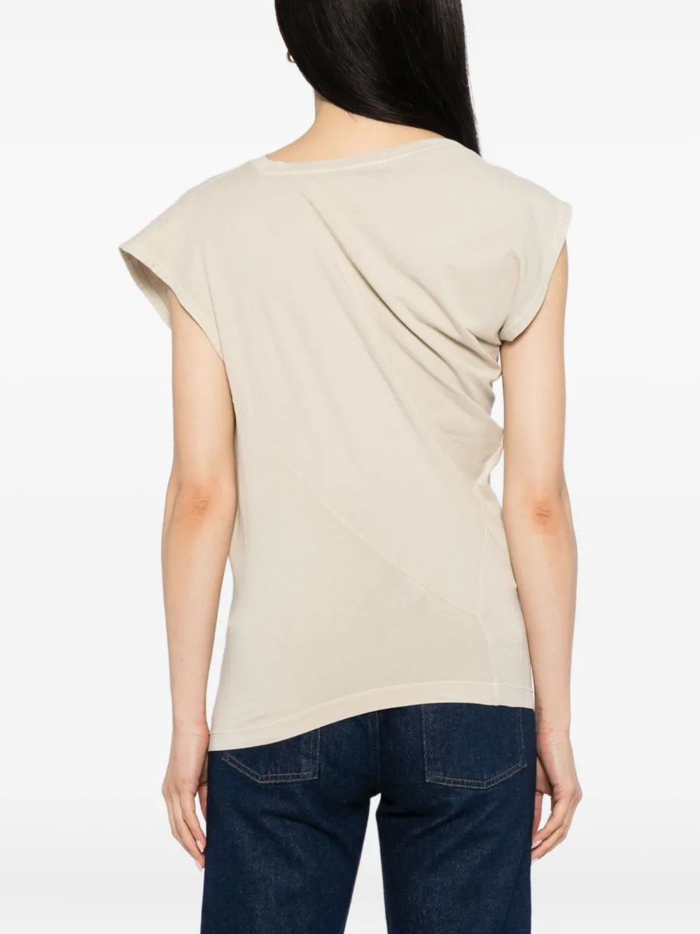 AGOLDE Beth T-shirt Beige