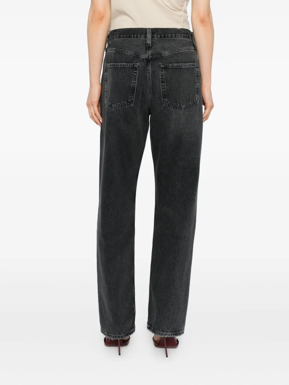 AGOLDE Kelly jeans Zwart