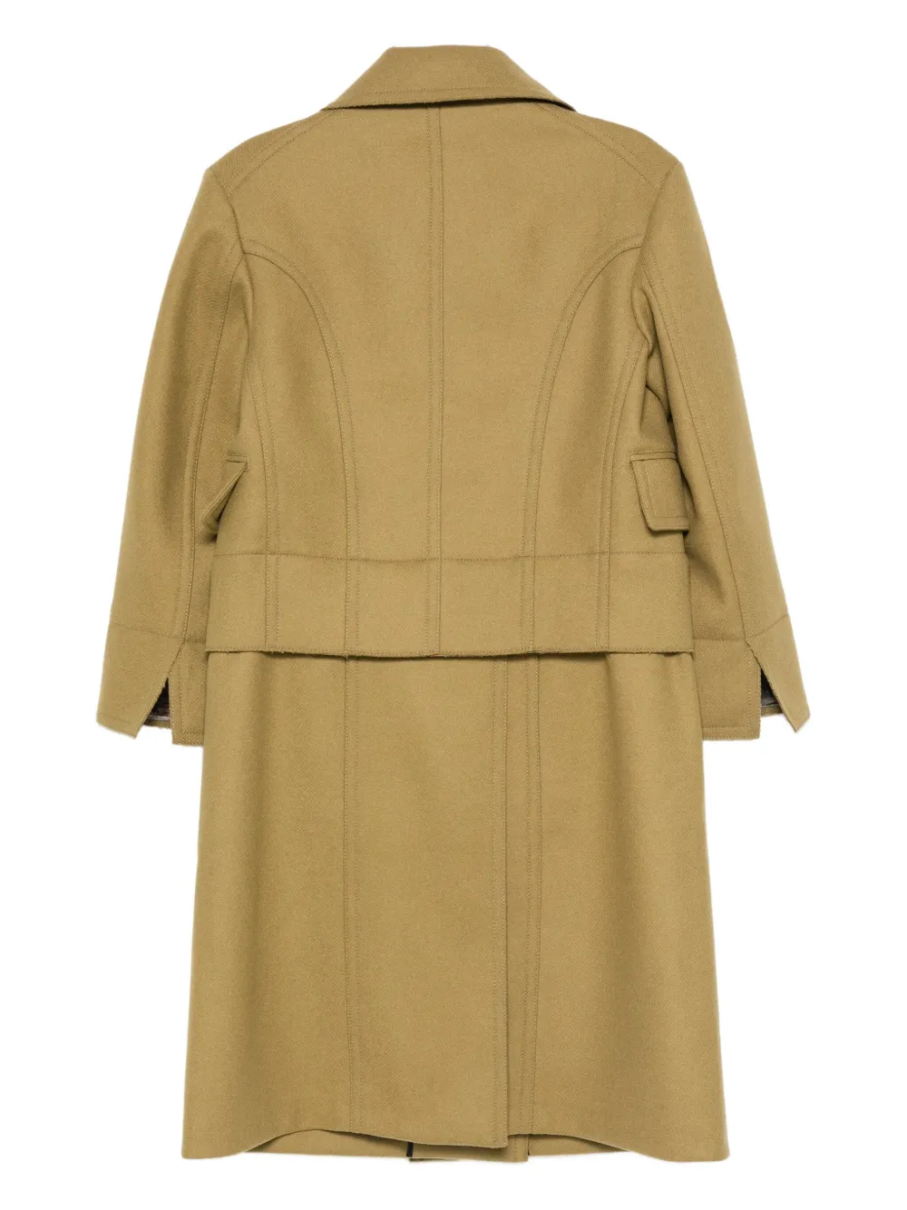 Seafarer buttoned panelled coat | Double Breasted & Peacoats | Image 2