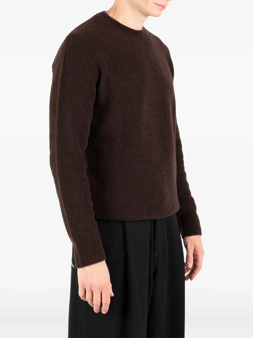 Société Anonyme Jake trui met ronde hals Bruin