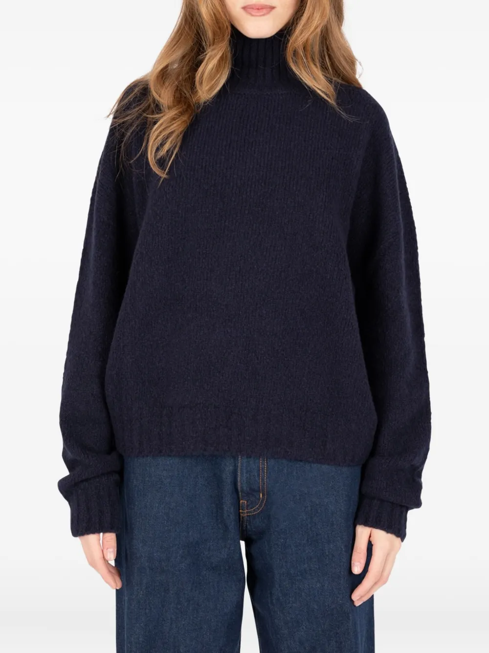 Société Anonyme Dakota turtleneck knitwear - Blu