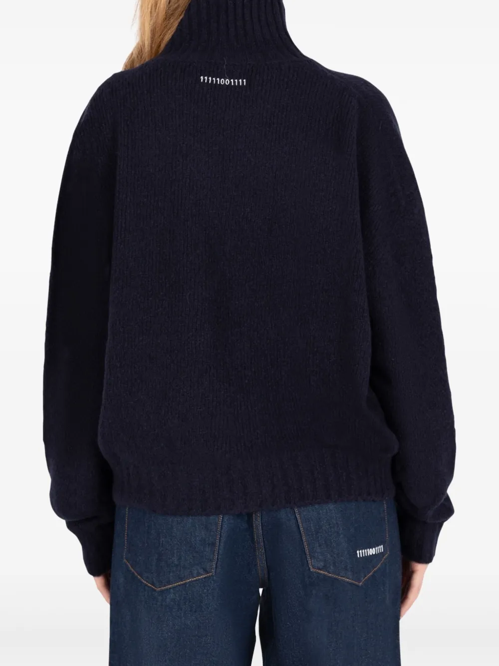 Société Anonyme Dakota gebreide coltrui Blauw