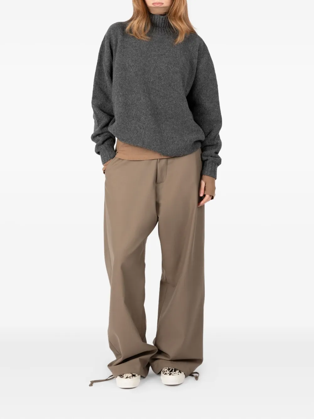 Société Anonyme Dakota Turtleneck Knitwear In Gray